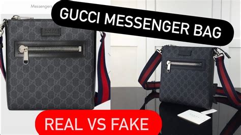 how to spot fake gucci messenger bag|Gucci knockoff bags.